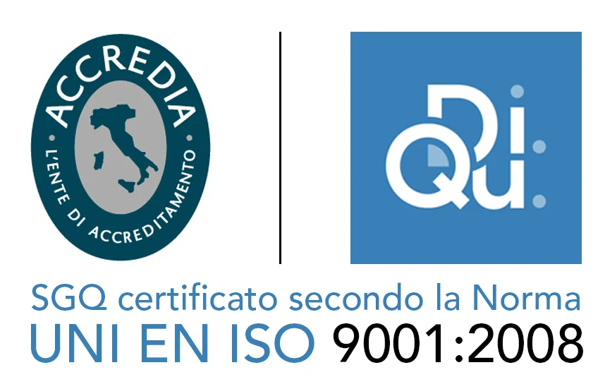 Certificazione Accredia e Di.Qu. Italia — SGQ UNI EN ISO 9001:2008